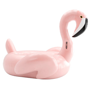 bouee flamant rose gonflable geant