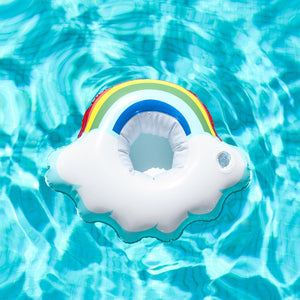 porte gobelet nuage arc en ciel piscine