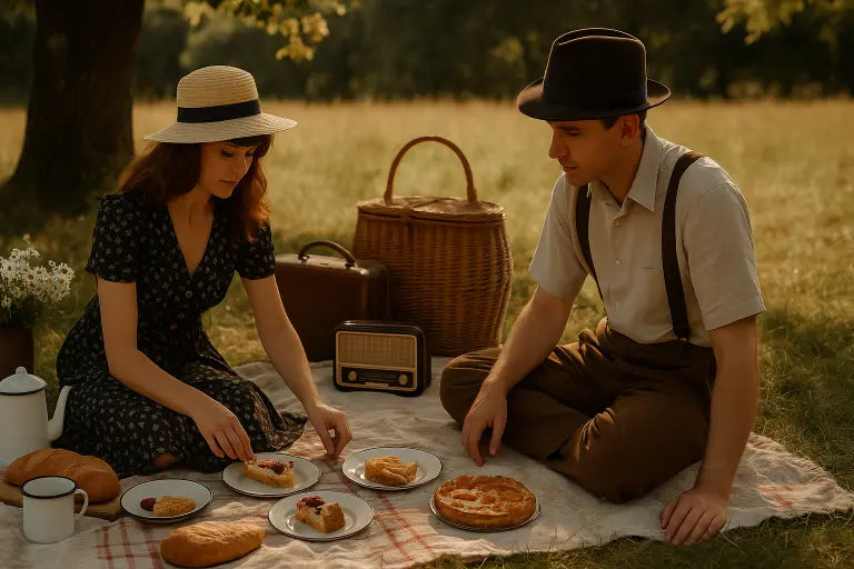 Comment Organiser un Pique-Nique Vintage Élégant : Retour à la Simplicité Champêtre