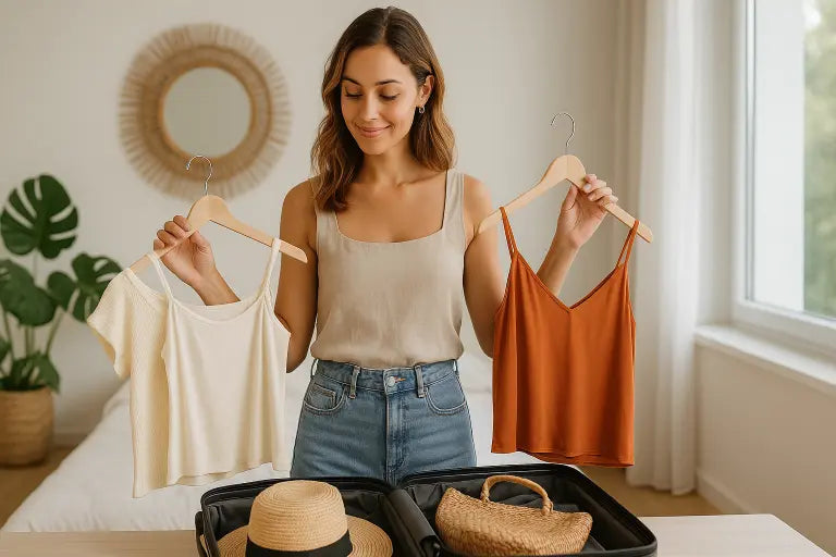 Tenue de vacances : 3 hauts incontournables à glisser dans sa valise