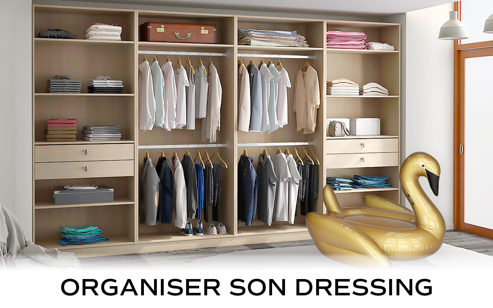 Organisateur de vêtements pour armoires – Tendances Shopping - Des