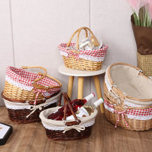 Panier pique nique vintage