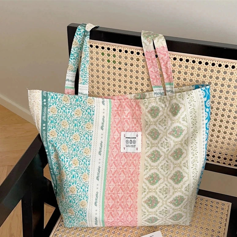 Sac de plage vintage