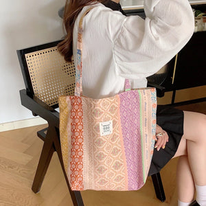 Sac de plage vintage