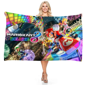 Serviette de plage mario