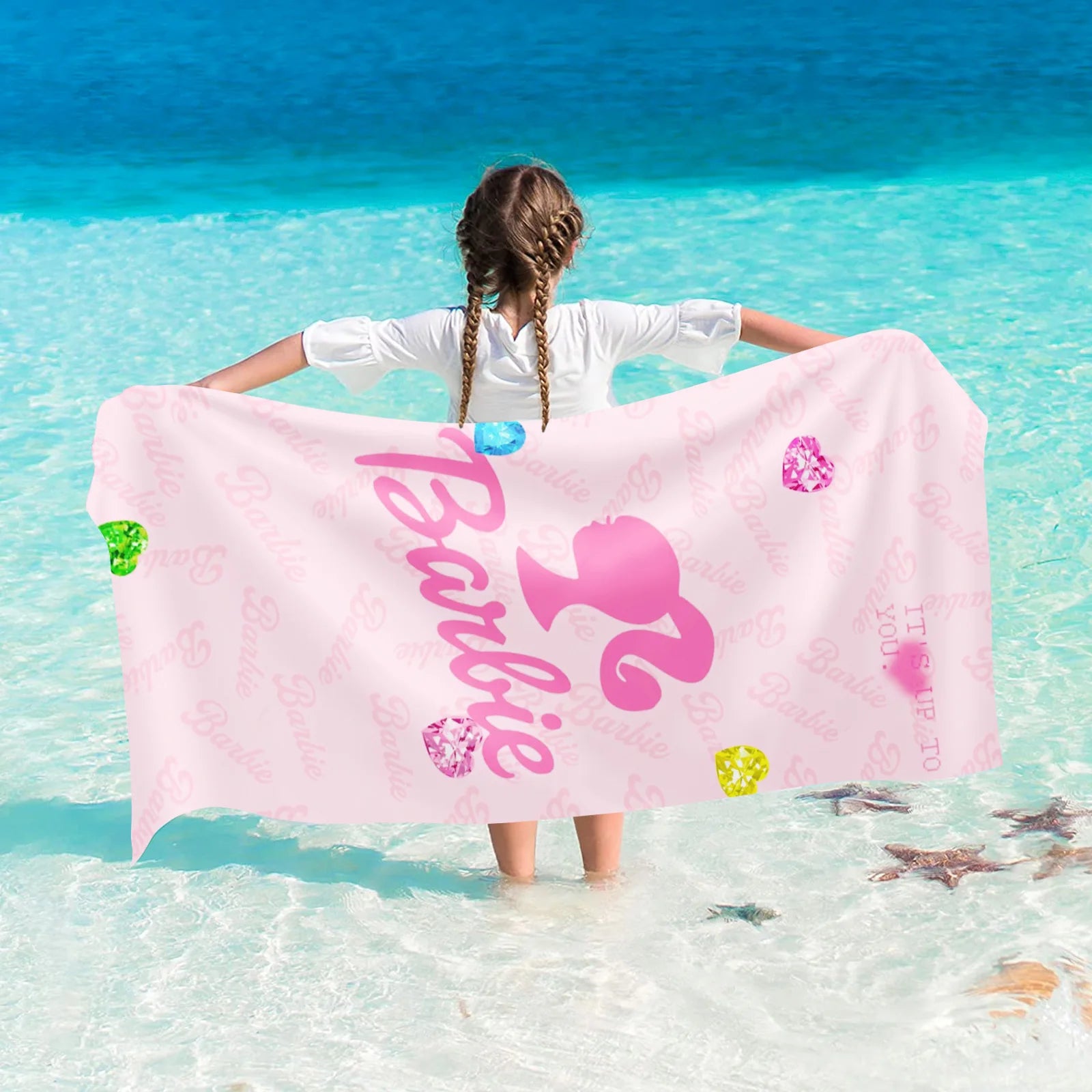 Serviette de plage Barbie