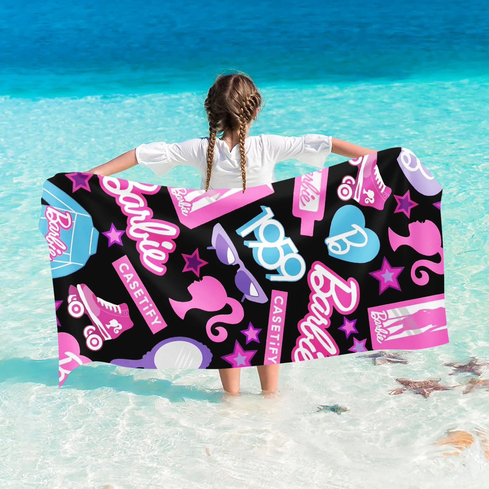 Serviette de plage Barbie