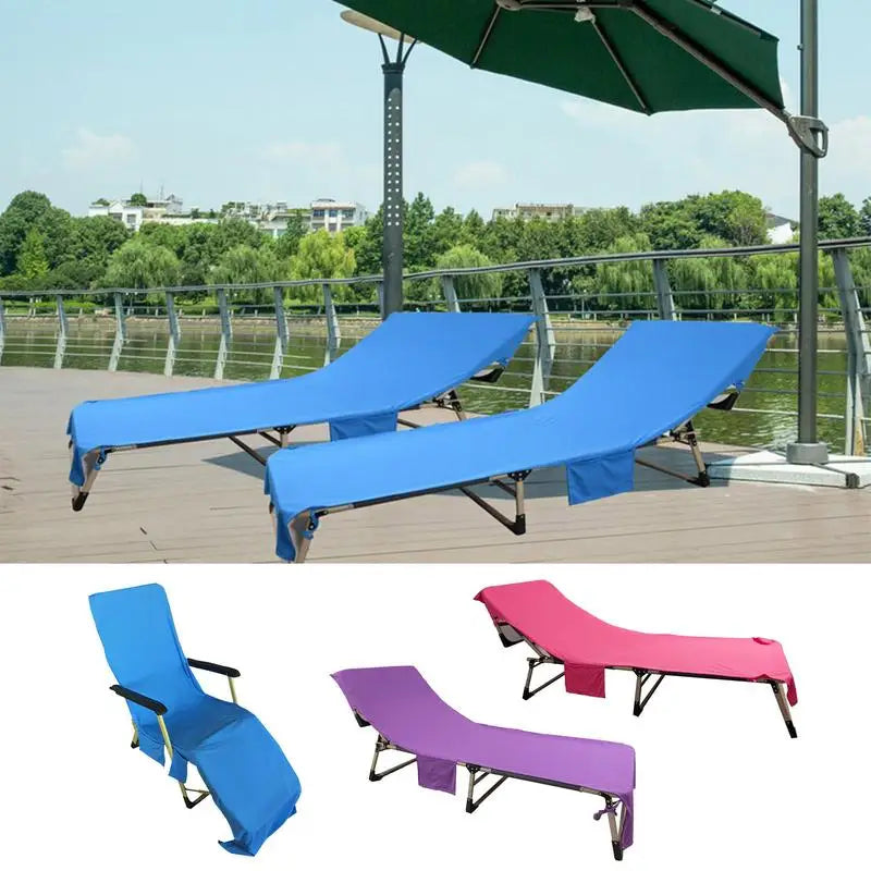 Serviette de plage avec dossier