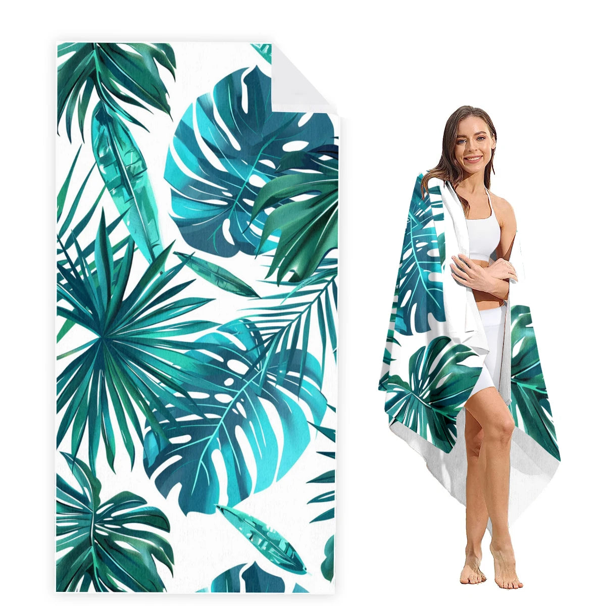 Serviette de plage femme