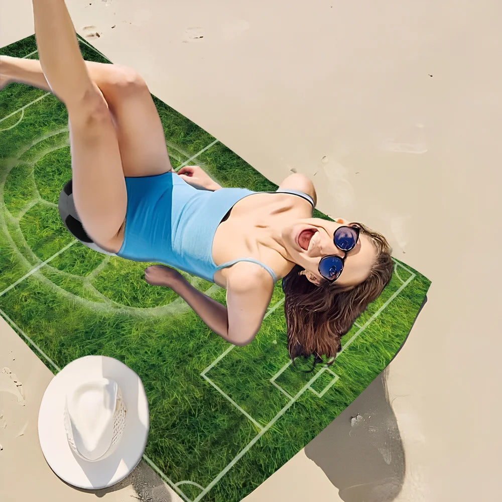 Serviette de plage football_1
