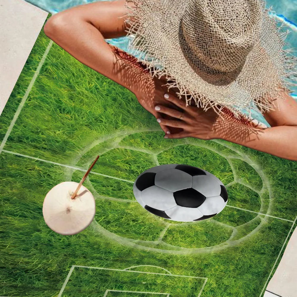 Serviette de plage football_3