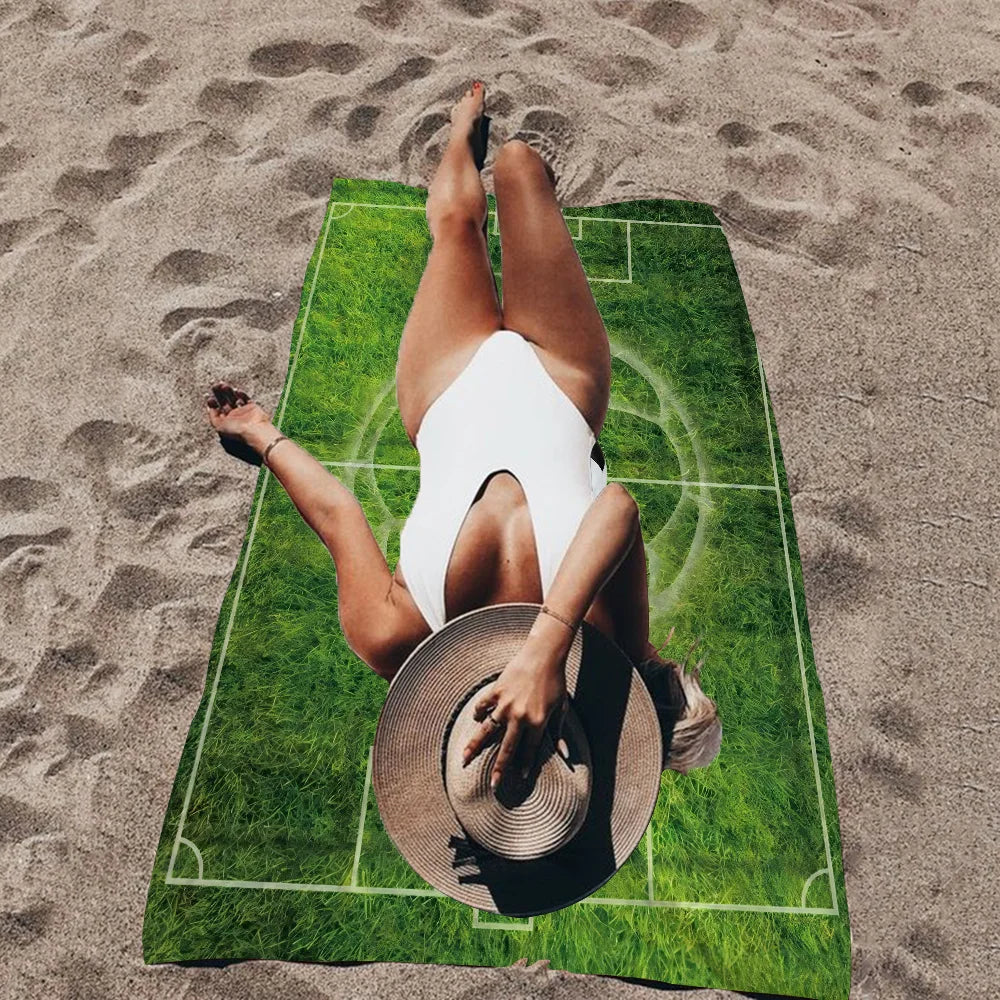 Serviette de plage football_4