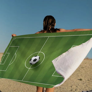 Serviette de plage football_8