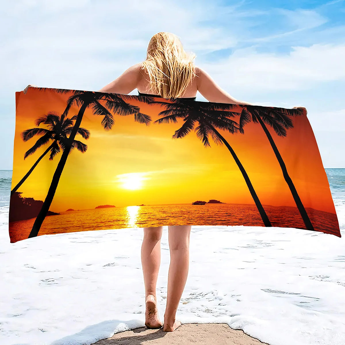 Serviette de plage grande taille