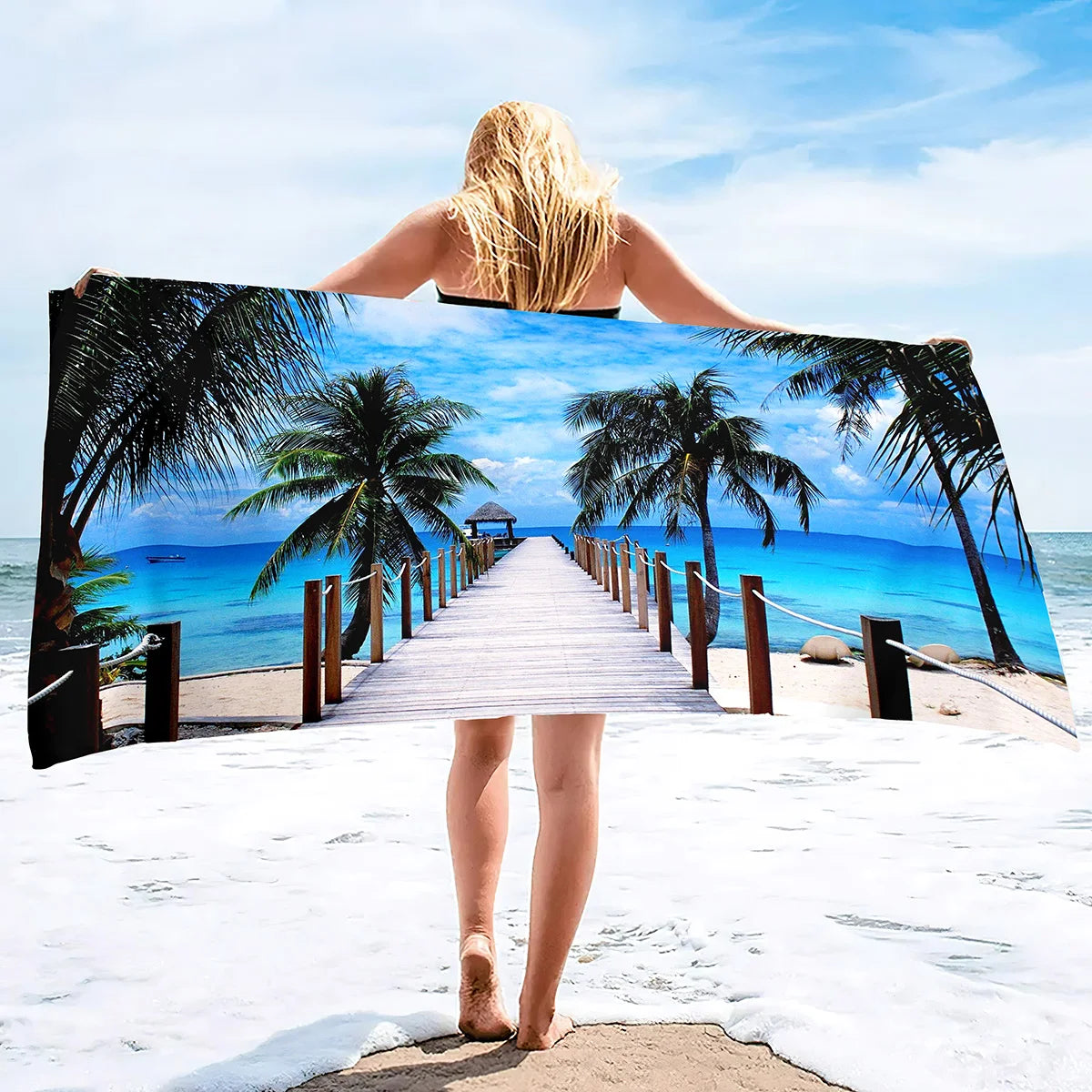 Serviette de plage grande taille