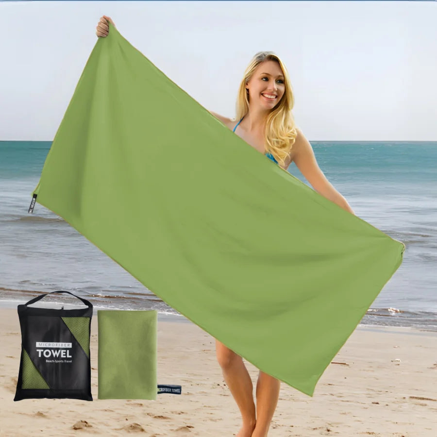 Serviette de plage légère