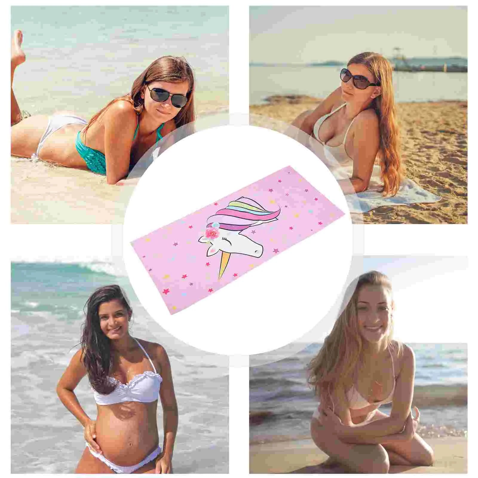 Serviette de plage licorne_2