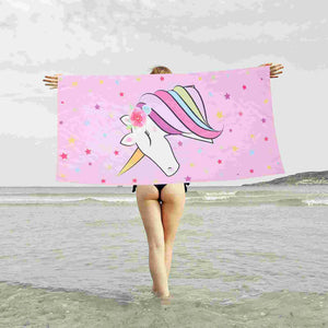 Serviette de plage licorne_3
