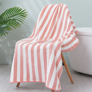 Serviette de plage rayée_6