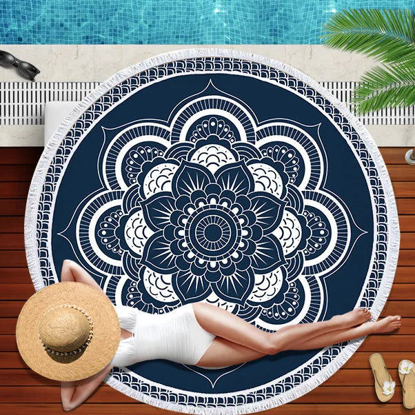 Serviette de plage ronde_14