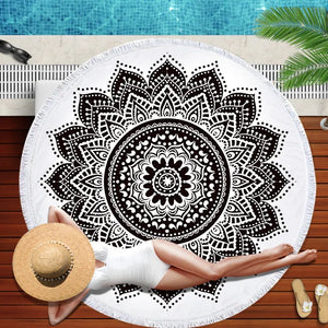 Serviette de plage ronde_19