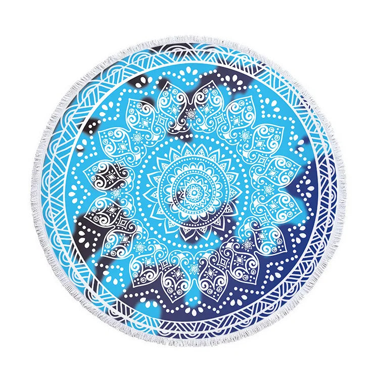 Serviette de plage ronde_3