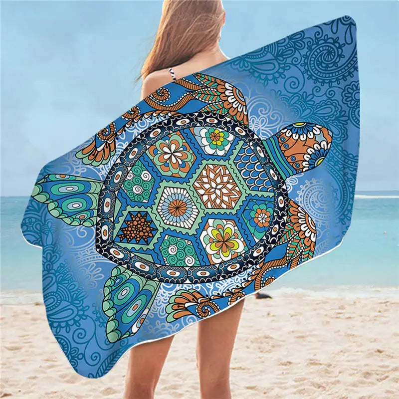 Serviette de plage tortue_13