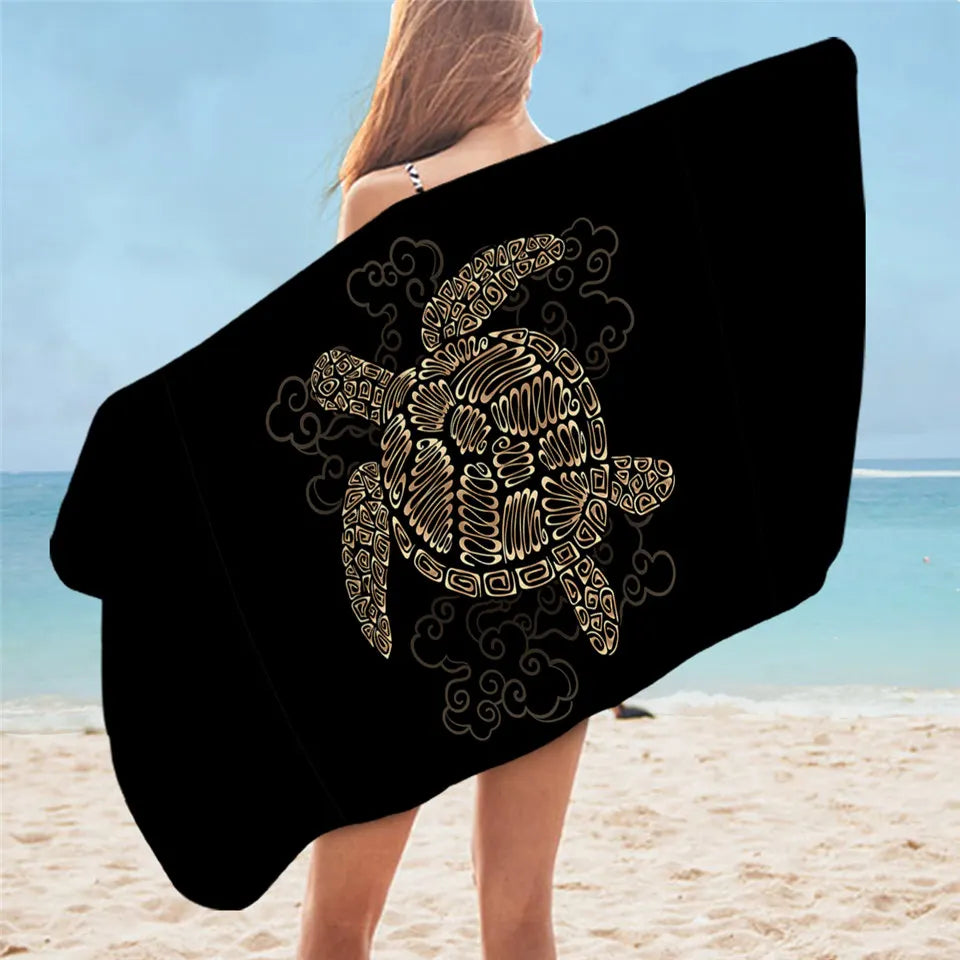 Serviette de plage tortue_17