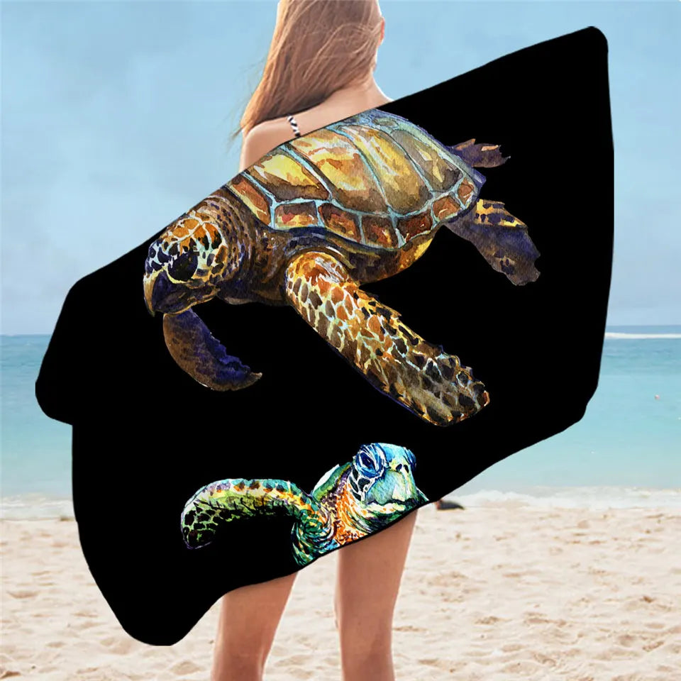 Serviette de plage tortue_20