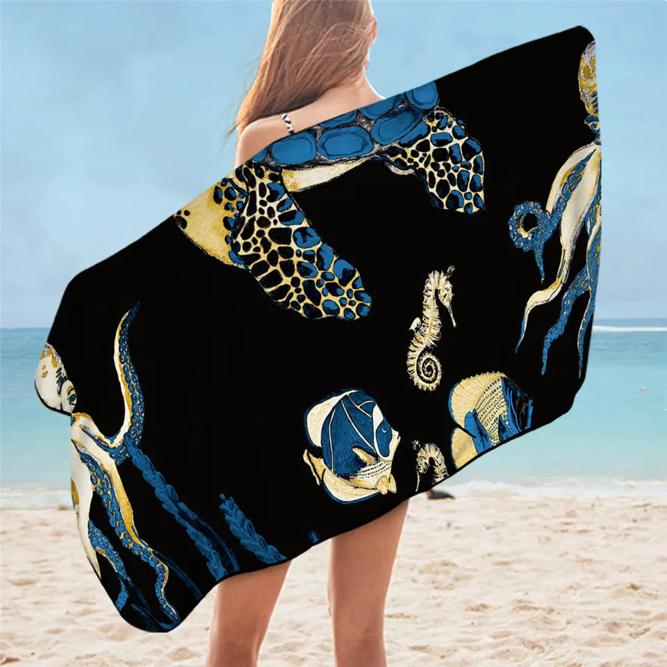 Serviette de plage tortue_4