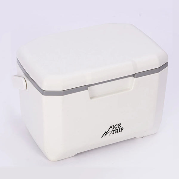 Glacière Rigide 15L Avec Poignée - Boîte Isotherme Étanche Pour Pique-Nique, Camping Et Courses