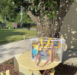 grand sac transparent pour plage