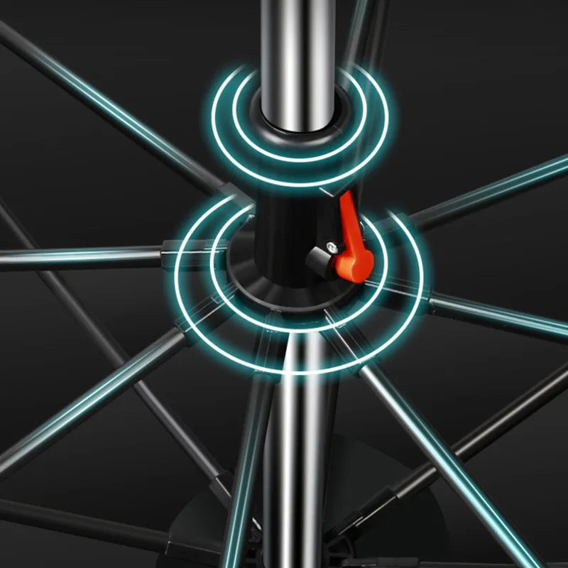 parasol anti uv et anti vent pour plage