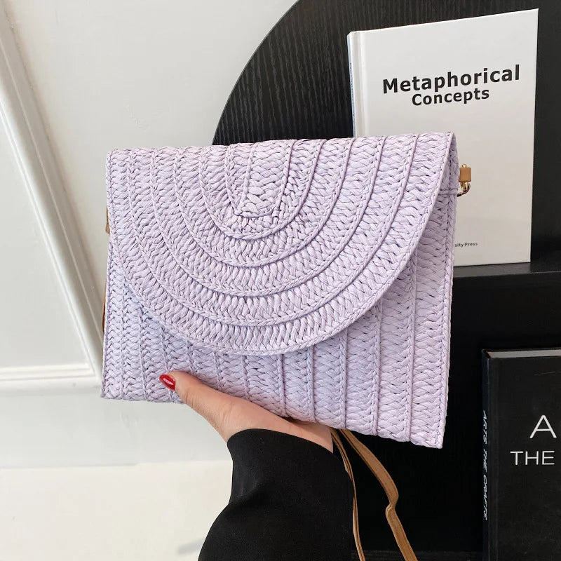 sac de plage colore a rayures