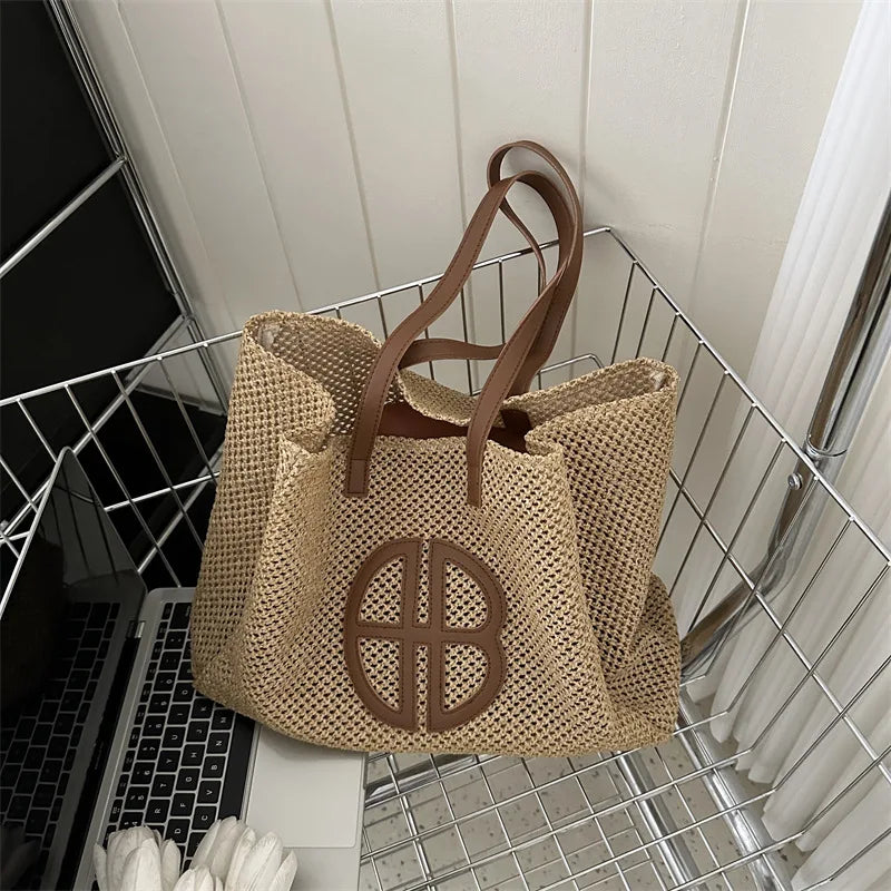 sac plage raffiné couture