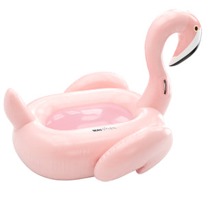 bouee flamant rose gonflable