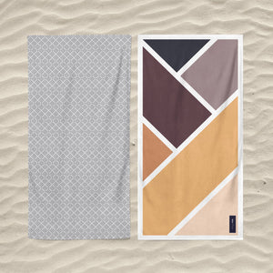 serviette de plage design palisades beausoleil